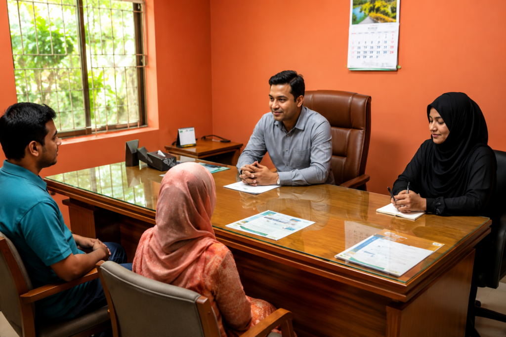 Counseling room- compassionate family & individual sessions.