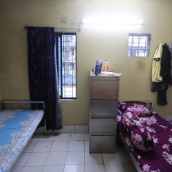 Bed Room With Cabinate